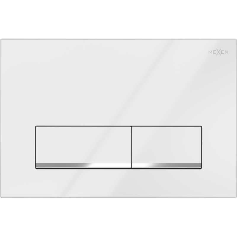 Mexen Fenix 12 spolningsknapp, vit blank - 601200