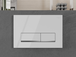 Mexen Fenix 12 botão de descarga, branco brilhante - 601200