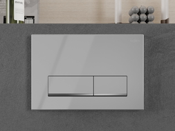 Mexen Fenix 12 flush button, shiny chrome - 601201