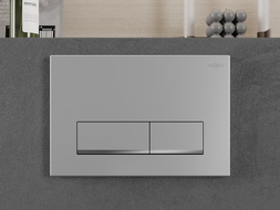 Mexen Fenix 12 noskalo nospiežamā poga, matēts hroms - 601202