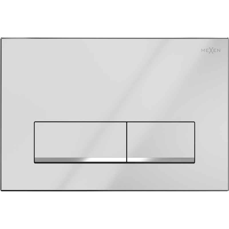 Mexen Fenix 12 flush button, shiny chrome - 601201