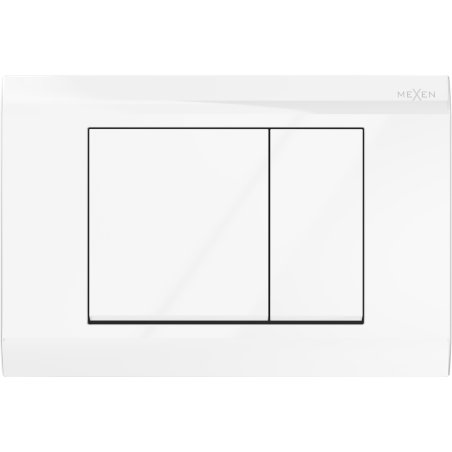 Mexen Fenix 01 huuhtelupainike, kiiltävä valkoinen - 600100