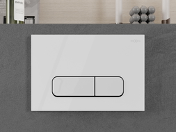 Mexen Fenix 02 sploščna tipka, svetleče bela - 600200