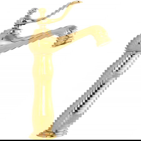 Mexen Vela augsts zelta izlietnes jaucējkrāns - 744510-50