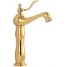 Mexen Vela rubinetto alto per lavabo, oro - 744510-50