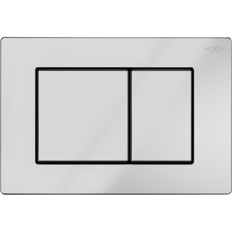 Mexen Fenix 03 flush button, shiny chrome - 600311