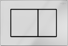 Mexen Fenix 03 botón de descarga, cromo brillante - 600311