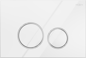 Mexen Fenix 05  spolningsknapp, vit glansig - 600500