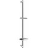 Mexen DB douchestang met zeephouder 75 cm, chroom - 79384-00