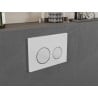 Mexen Fenix 07 XS spoelknop, glanzend wit - 600700