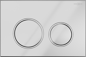 Mexen Fenix 07 XS botão de descarga, cromado brilhante - 600701