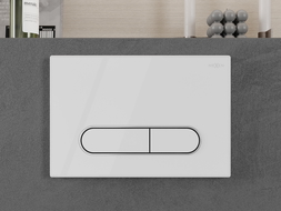 Mexen Fenix 11 spoelknop, glanzend wit - 601100