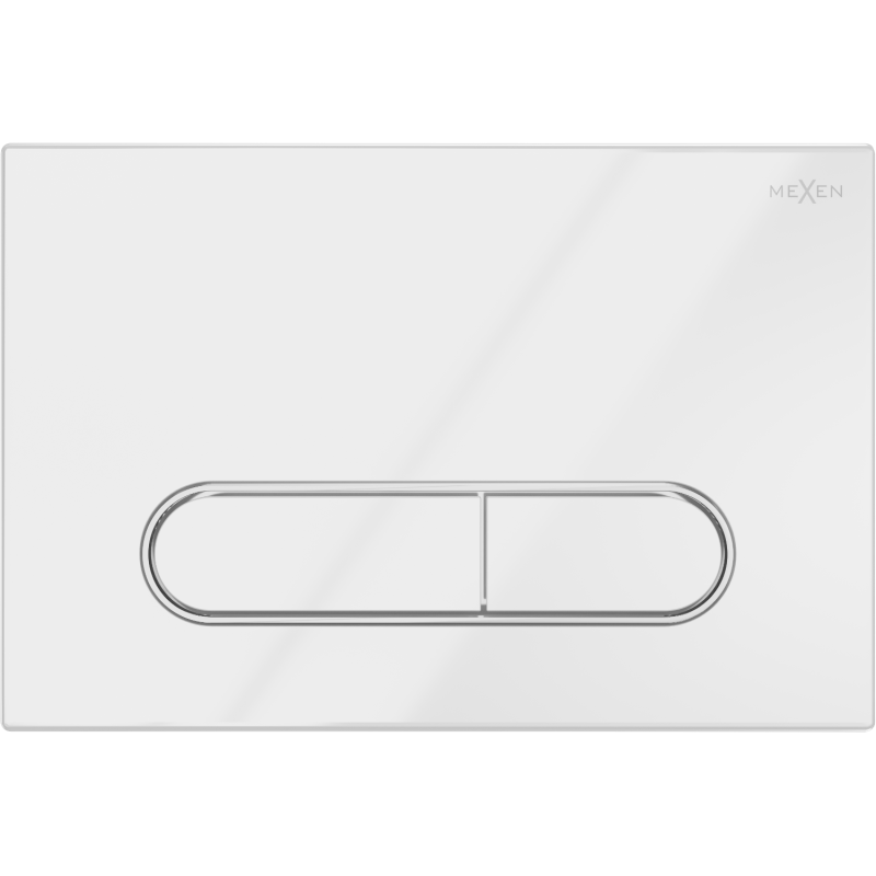 Mexen Fenix 11 spoelknop, glanzend wit - 601100