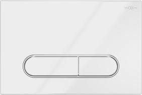 Mexen Fenix 11 izplakovalni gumb, svetleče bela - 601100