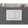 Mexen Fenix 10 XS flush button, glossy white - 601000