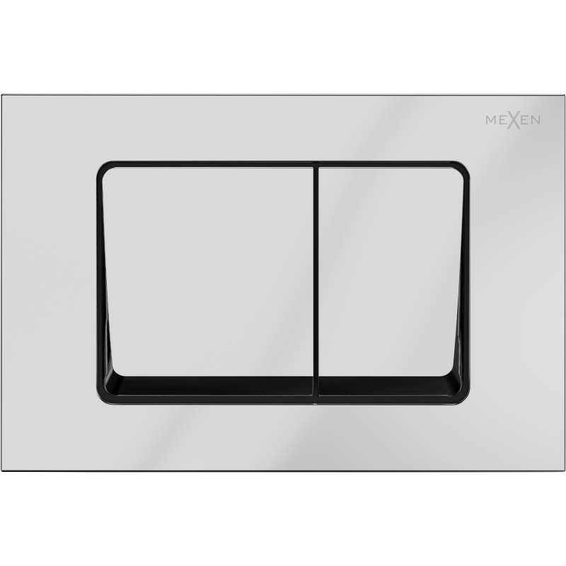 Mexen Fenix 10 XS botón de descarga, cromo brillante - 601001