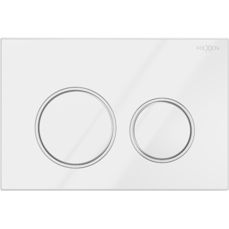 Mexen Fenix 07 XS flush button, glossy white - 600700