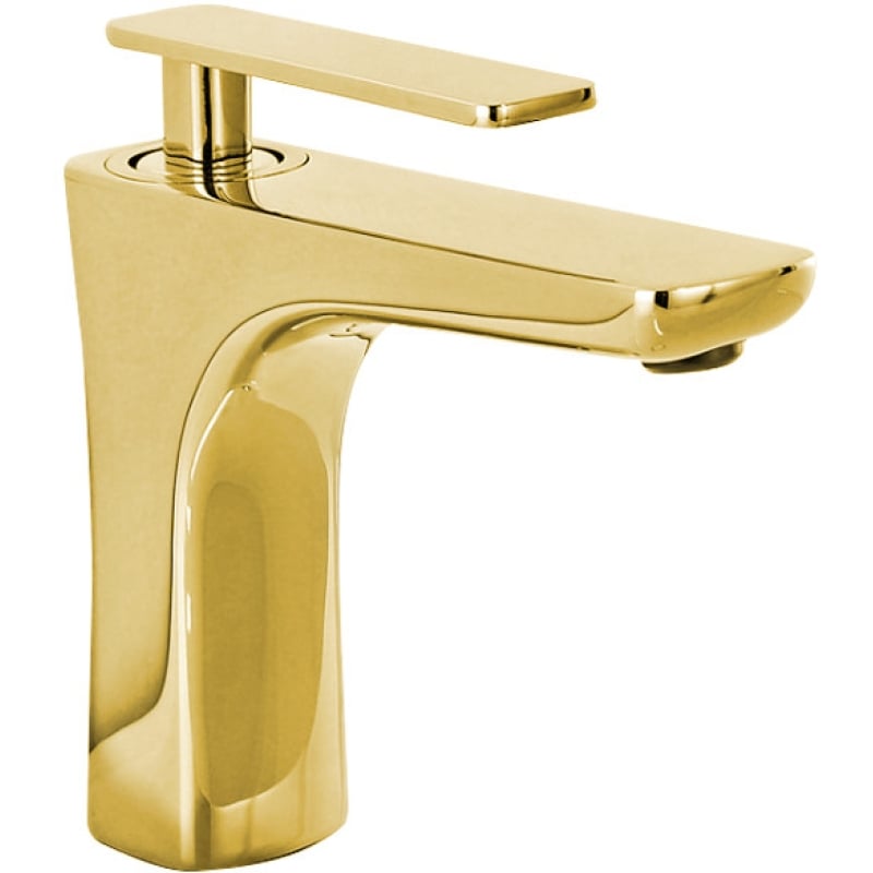 Mexen Indus bateria umywalkowa, złota - 744600-50