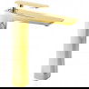 Mexen Indus rubinetto lavabo alto, oro - 744610-50