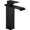 Mexen Apus washbasin faucet, black - 744700-70