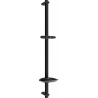 Mexen DB drążek prysznicowy z mydelniczką 75 cm, czarny - 79384-70