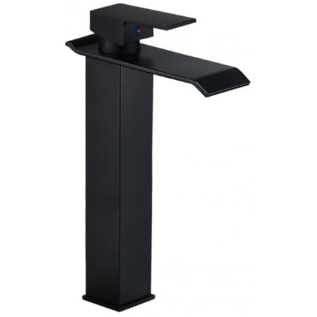 Mexen Apus grifo alto para lavabo, negro - 744710-70