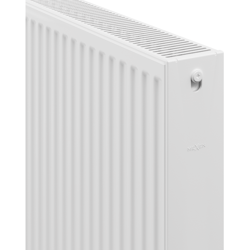 Mexen C22 Plackradiator 400 x 1100 mm, säitlech Uschloss, 1304 W, wäiss - W422-040-110-00