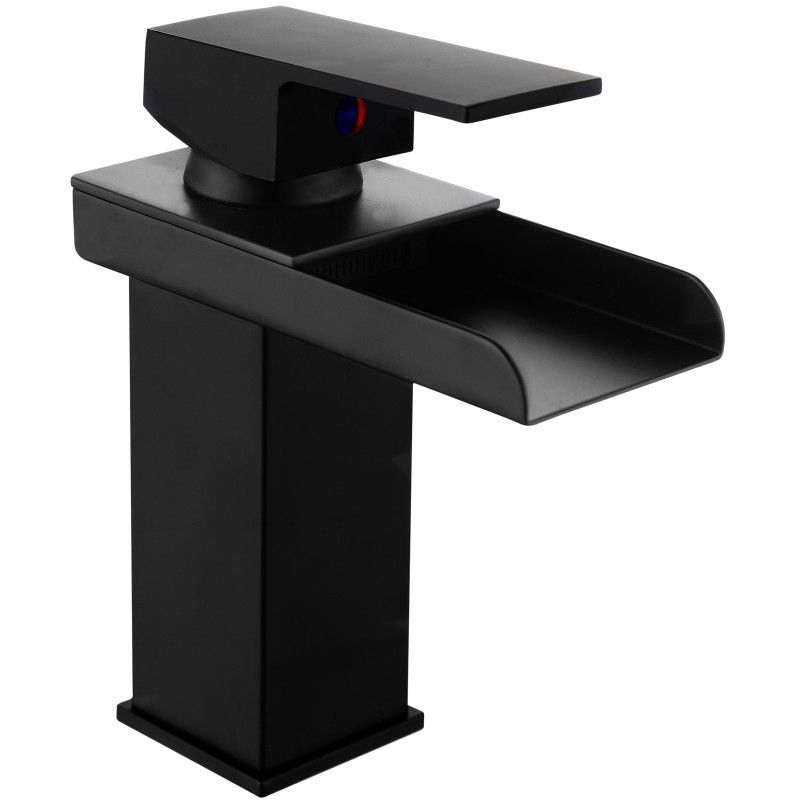 Mexen Hydra sink faucet, black - 744900-70