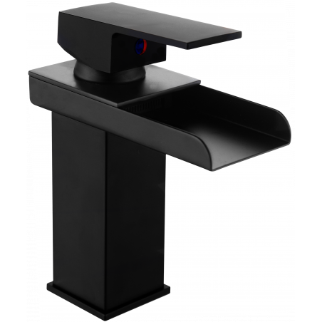 Mexen Hydra rubinetteria lavabo, nero - 744900-70