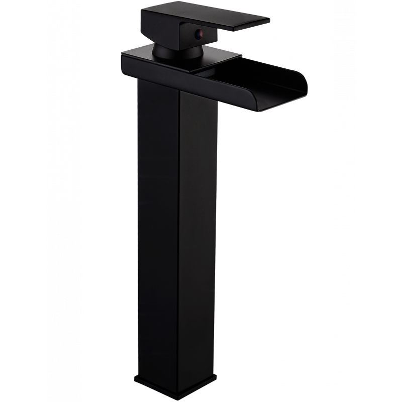 Mexen Hydra grifo alto de lavabo, negro - 744910-70