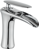 Mexen Lyra washbasin faucet, chrome - 745300-00