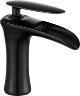 Mexen Lyra Waschtischarmatur, schwarz - 745300-70
