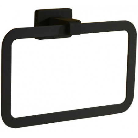 Mexen Asis colgador de toallas, negro - 7017632-70