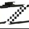 Mexen Asis toallero, negro - 7017632-70