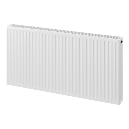 Mexen CV22 plākšņu radiators 900 x 2600 mm, apakšējā pieslēgšana, 5940 W, balts - W622-090-260-00