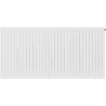 Mexen CV33 radiateur à panneaux 900 x 2200 mm, raccordement inférieur, 7001 W, blanc - W633-090-220-00