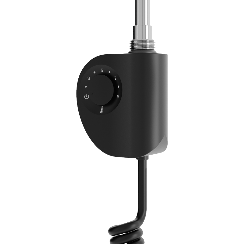 Mexen FA-D elektriskā sildītāja 600 W, melna - W950-0600-70