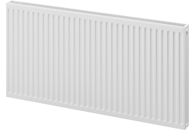 Mexen C21 ploščati radiator 400 x 2400 mm, stranski priključek, 2223 W, bel - W421-040-240-00