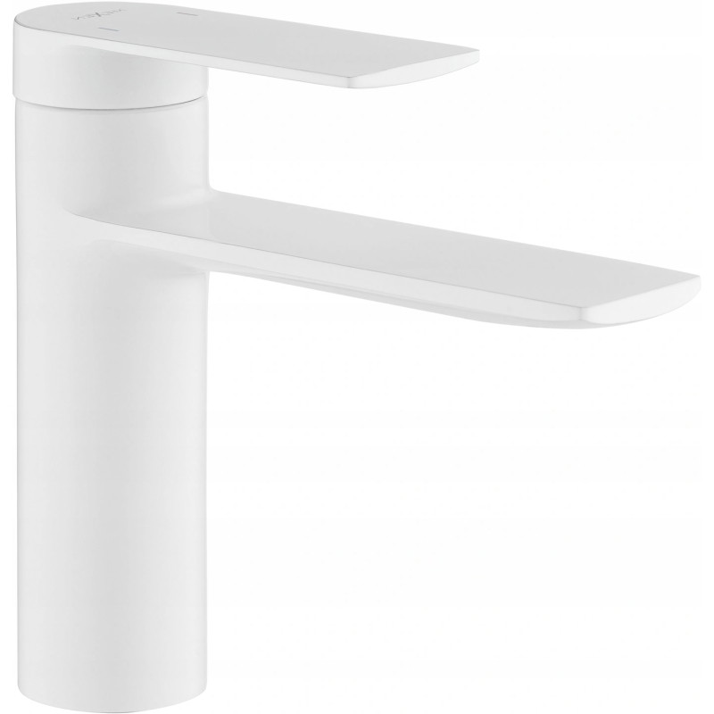 Mexen Zero sink faucet, white - 71100-20