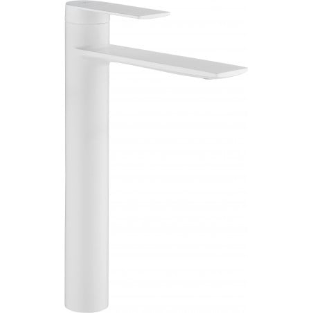 Mexen Zero hög tvättställsblandare, vit - 71110-20