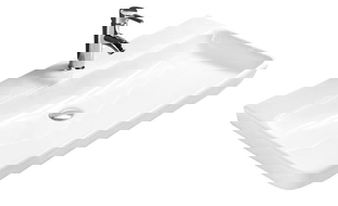 Mexen Lili ovanpåliggande tvättställ 81 x 47 cm, vit - 21138100