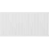 Mexen C22 Plattenheizkörper 600 x 1000 mm, seitlicher Anschluss, 1653 W, weiß - W422-060-100-00