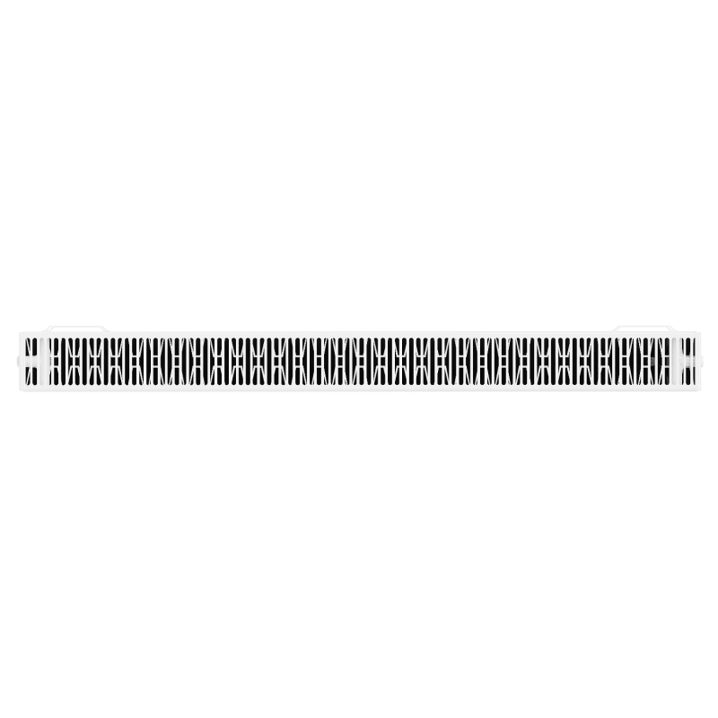 Mexen C22 plaatradiator 600 x 2000 mm, zij-aansluiting, 3305 W, wit - W422-060-200-00