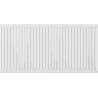 Mexen C21 plaatradiator 600 x 1400 mm, zij-aansluiting, 1795 W, wit - W421-060-140-00