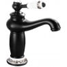 Mexen Draco bateria umywalkowa, czarna - 745400-70