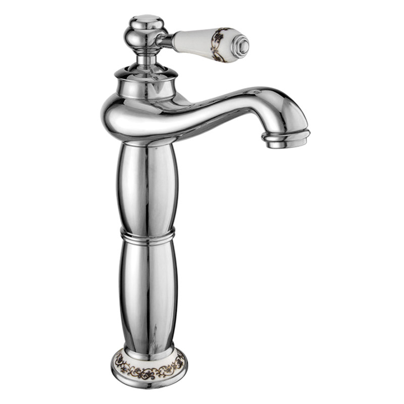 Mexen Draco hoge wastafelkraan, chroom - 745410-00