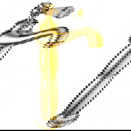 Mexen Draco hoge wastafelkraan, goud - 745410-50