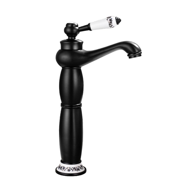 Mexen Draco hoge wastafelkraan, zwart - 745410-70