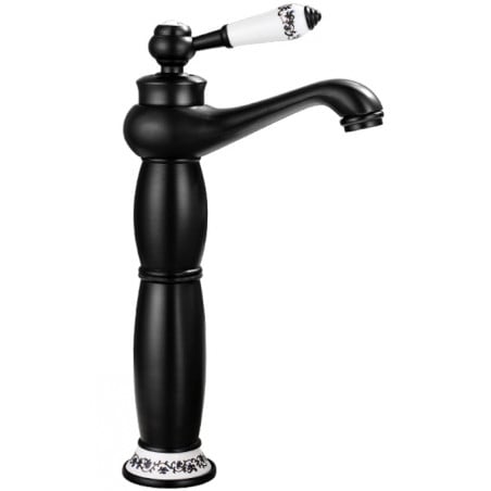 Mexen Draco high basin tap, black - 745410-70