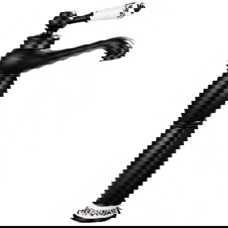 Mexen Draco robinet de lavabo haut, noir - 745410-70